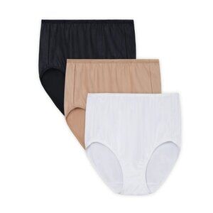 Vanity Fair Radiant Women's Comfort Stretch Brief Underwear, 3 Pack, 5XL 12